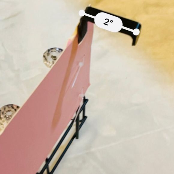 Juicy Couture Rhinestone over the Door Hooks Hanging Closet Organizer Silver - Picture 12 of 12